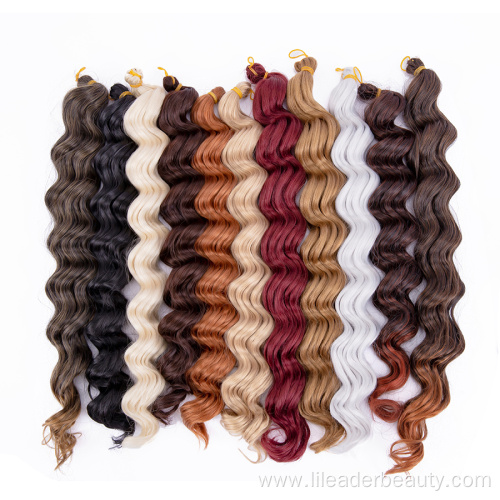 Deep Twist Crochet Hair Deep Wave Crochet Braids